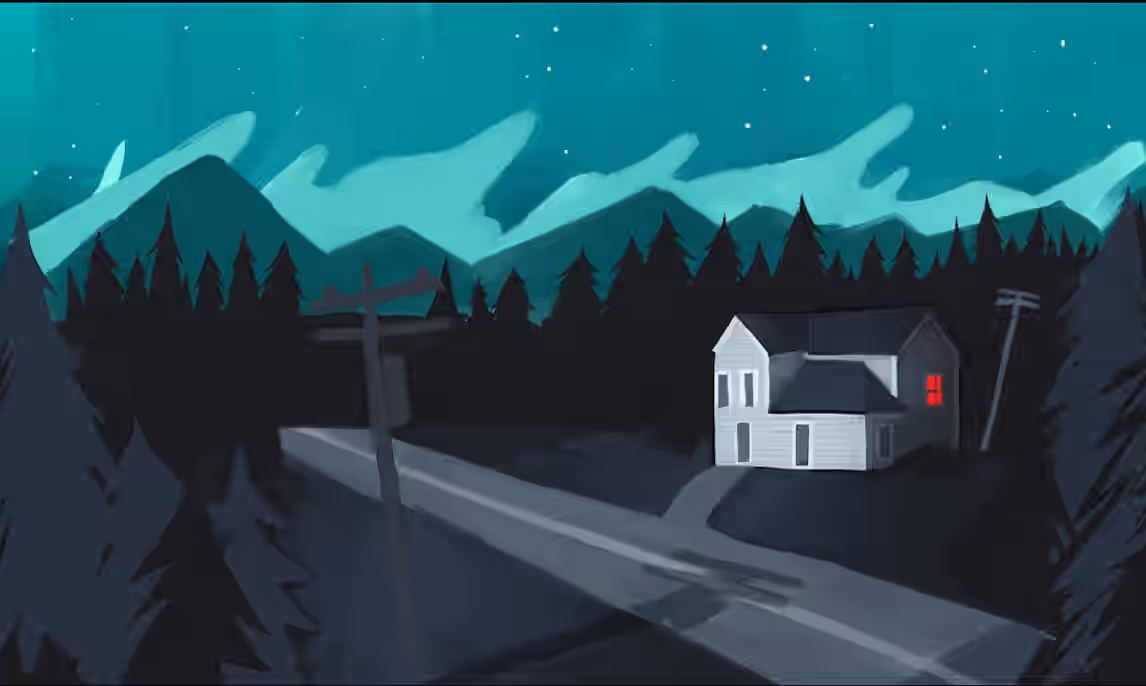 HOME backgrounds - background art for HOME music video (1/2)